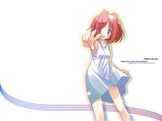 Girl dress phone wave blue - a cell phone free wallpaper