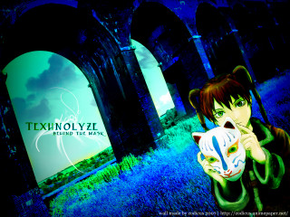 Girl cat mask texinozyze fullmoon - analytical free wallpaper