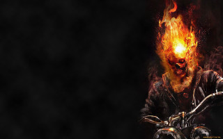 Man motorcycle fire face flame - a motorcycle free wallpaper