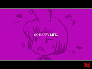 Purple silhouette lineart happy sad - lineart free wallpaper for desktop