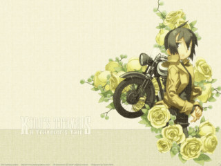Motorcycle flower border anime roses - fantastic free wallpaper for desktop