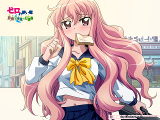 Pink haired girl suitcase school - long pink hair free wallpaper for desktop