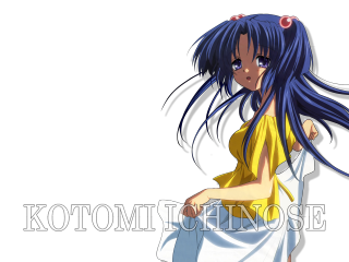 Kotomi studio blue hair yellow - a yellow shirt free wallpaper