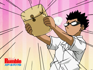 Surprised manga cartoon character pink - a cartoon character holding free wallpaper