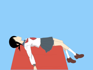 Woman plank mat vector illustration - a mat free wallpaper