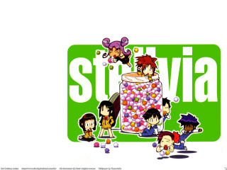 Candy jar characters stavia mosaic - andrew stevovich free wallpaper for desktop