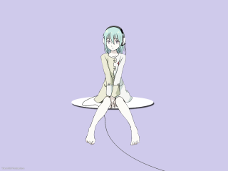 Girl surfboard headphones pink background - headphone free wallpaper for desktop