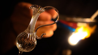 Blown vase candle lighter flemish - oil free wallpaper