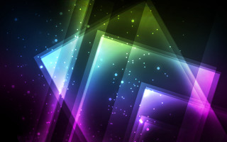 Colorful abstract background triangle dots - geometric shape free wallpaper