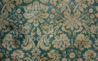 Green beige floral wallpaper Annabel - a floral design free wallpaper for desktop