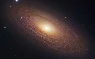 Spiral galaxy stars bright light 4 - a. hardy free wallpaper