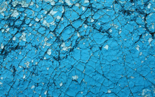 Blue cracked surface white dots - texture free wallpaper