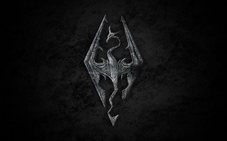Elder scrolls dragon logo sumatraism - epic free wallpaper for desktop