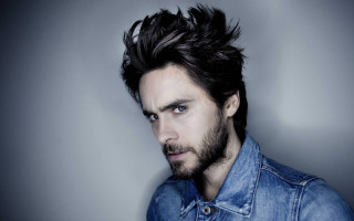 Beard denim shirt hair portrait - his hair free wallpaper