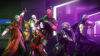 Antipodeans cyborg armor weapons characters - a video game free wallpaper