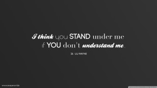 Black white quote analytical art - simple free wallpaper for desktop