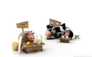 Cows bench sign couple cow - a cow free wallpaper