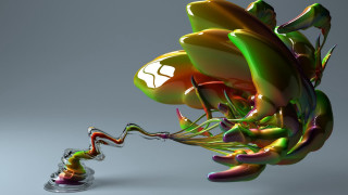 Colorful object flying air small - alberto seveso free wallpaper