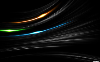 Colorful center light black background - center free wallpaper for desktop