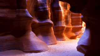 Canyon slot light figure ambient - ambient light free wallpaper