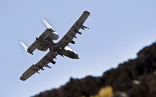 Large airplane mountains sky clouds - a large airplane free wallpaper for desktop