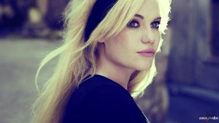 Woman blonde hair black shirt 3 - andrew boog faithfull free wallpaper for desktop