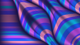 Colorful abstract wavy blue pink - a wavy design free wallpaper