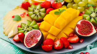 Fruit plate birthday cake christmas - banana free wallpaper