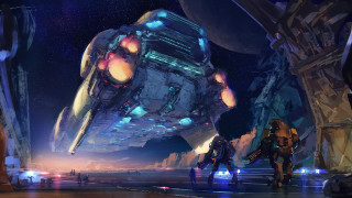 Sci fi space astronaut aurora - scifi free wallpaper