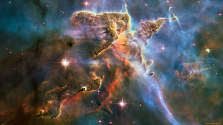 Large star cluster nebula space - large star cluster in the sky free wallpaper