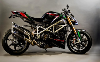 Motorcycle studio gray background red - a studio photo free wallpaper