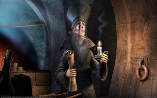 Cartoon character candle room stone - a cartoon character holding free wallpaper