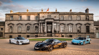 Three exotic sports cars luxury - the roof free wallpaper