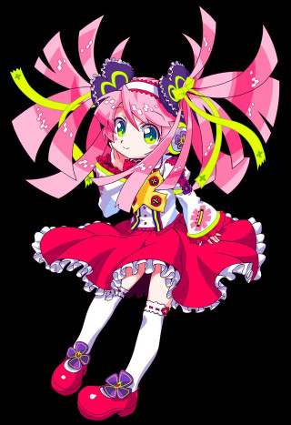 Girl pink dress pink hat 2 - a pink hat free wallpaper for mobile