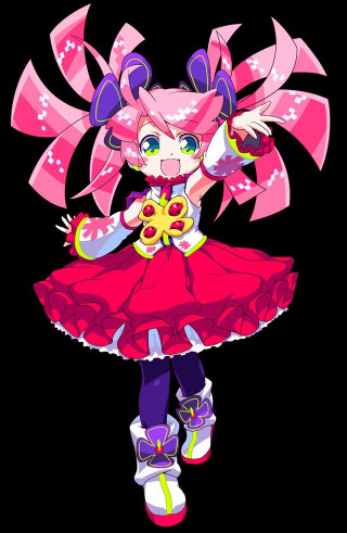 Girl pink dress bow head - hint of yayoi kasuma free wallpaper for mobile