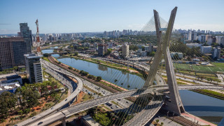 River bridge cityscape tokyo mountains - almada negreiro free wallpaper for desktop