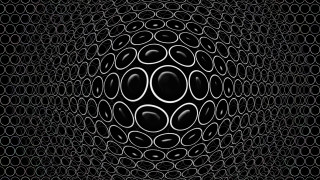 Black white opart honeycomb monochrome - a black circle free wallpaper