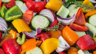 Vegetables spoon rosemary arcimboldo food - neofauvism free wallpaper