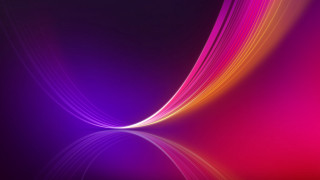 Purple pink curved reflection synchromism - smooth free wallpaper for desktop