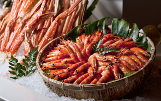 Shrimp basket seafood table professional - the table free wallpaper