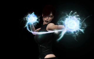 Eve rider glowing orb magic - ball free wallpaper