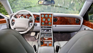 Car dashboard steeringwheel dashboardlights panfuturism - free technology wallpaper