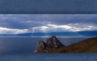 Mountain lake sky clouds bridge - a picture of a mountain free wallpaper