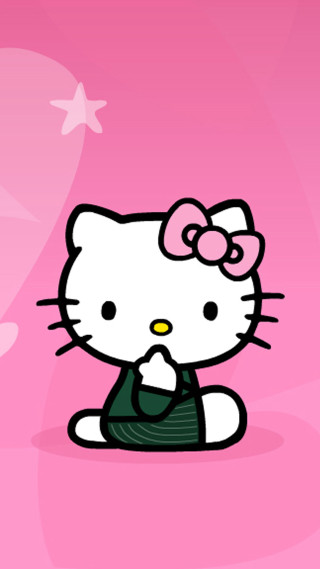 Hello kitty pink background white - kitty wallpaper free wallpaper