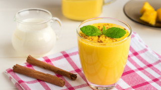 Orange juice leaf cinnamon milk 2 - top of it next free wallpaper