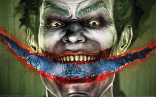 Joker toothbrush green eyes beard - mouth free wallpaper for desktop
