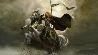 Woman horse riding epic fantasy - epic fantasy character art free wallpaper for desktop
