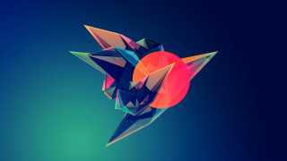 Colorful abstract sun bird 3d 2 - liam brazier free wallpaper