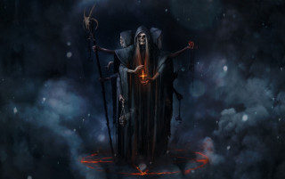 Grimter throne fire staff demon - a throne free wallpaper