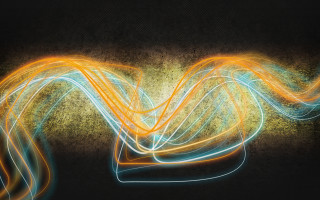 Blurry keyboard light painting abstract - screen free wallpaper